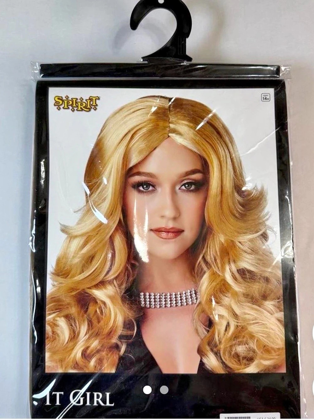 Spirit It Girl Blonde Wig NWT